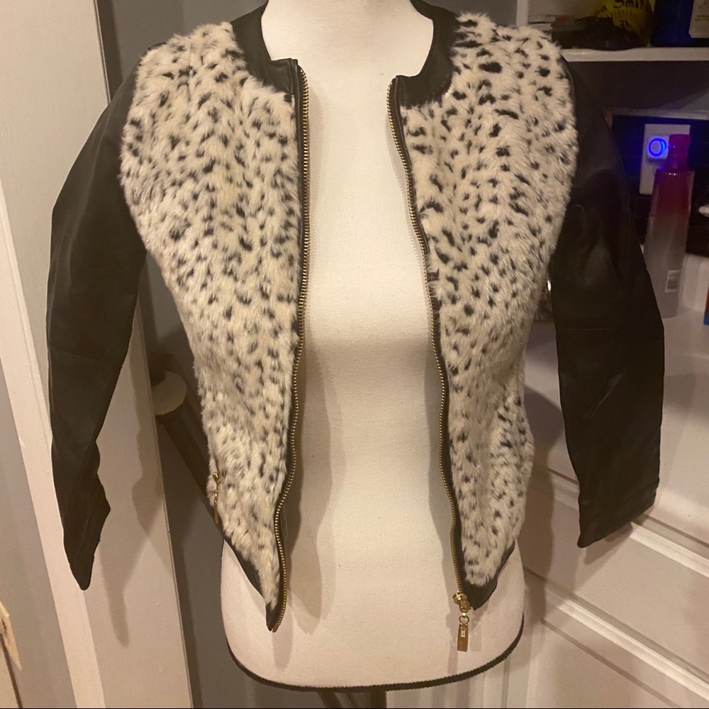 Girls Cherokee jacket leather M